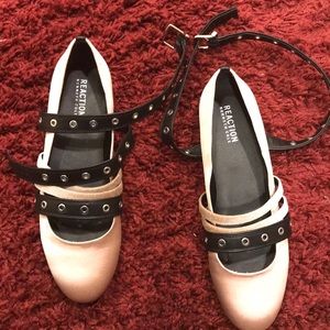 Kenneth Cole Ballet Flats with Ankle Straps